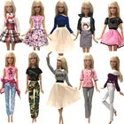 Нагорный Карабах Mix новые кружевное платье в кукольном стиле ручной работы вечерние одежда популярное модное платье для куклы Барби аксессуары для куклы благородный детские игрушки подарок 084A JJ