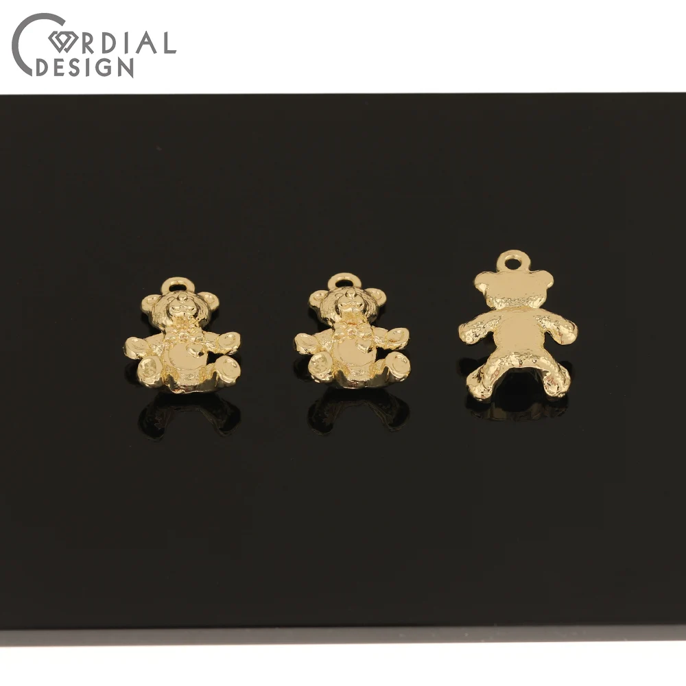 

Cordial Design 100Pcs 14*21MM Jewelry Accessories/Earrings Connectors/DIY Making/Pendant/Jewelry Findings & Components/Hand Made