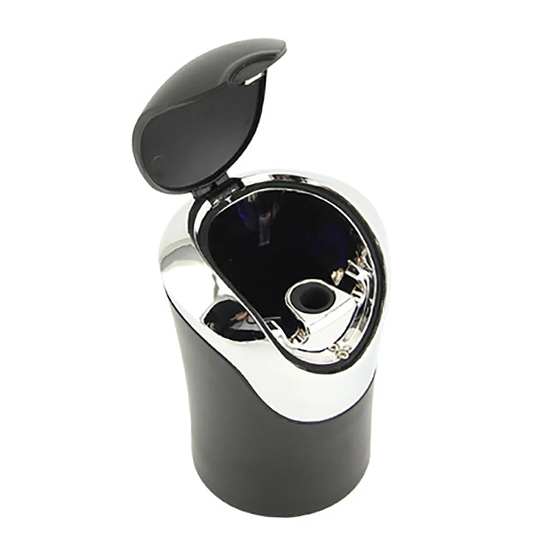 1 шт. портативный светодиодный светильник пепельница для автомобиля