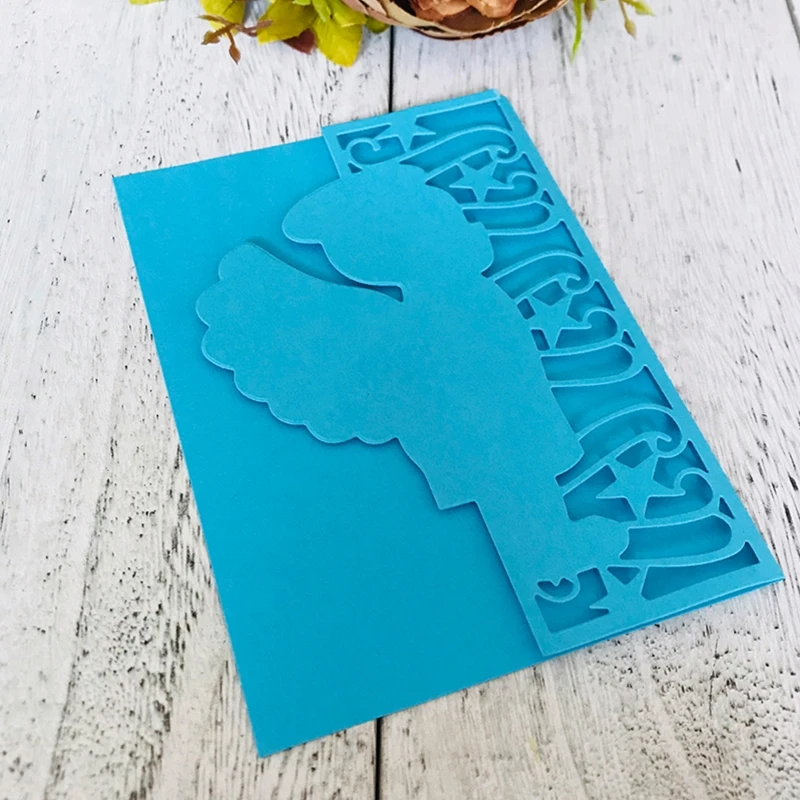 

Angel Star Metal Cutting Dies Stencil Scrapbooking DIY Album Stamp Paper Emboss