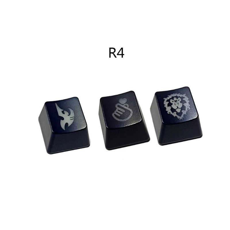 

1PC Gaming Keycaps Durable ABS Keycap OEM Profile R4 Personality Height Backlit Key for Mechanical Keyboard