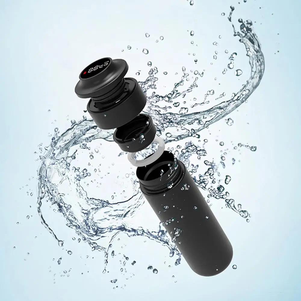 Нержавеющая сталь бутылки воды Кубок зарядка через USB Умная бутылка напоминание