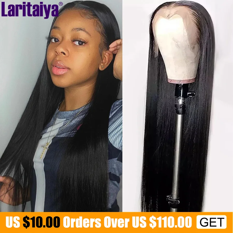 

Парик из малайзийских прямых волос для женщин, парик из человеческих волос 4x4 5x5 HD, парик на сетке, прозрачный, 13x 4, 30 дюймов