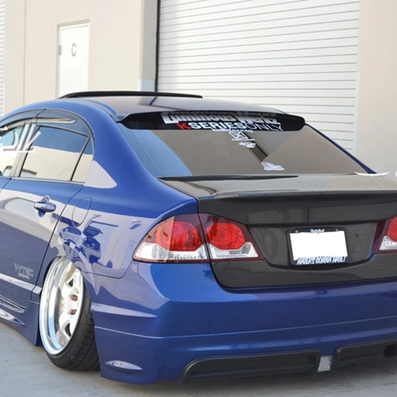 Для honda civic 2008- 2015 ABS пластиковый спойлер козырек | Автомобили и мотоциклы