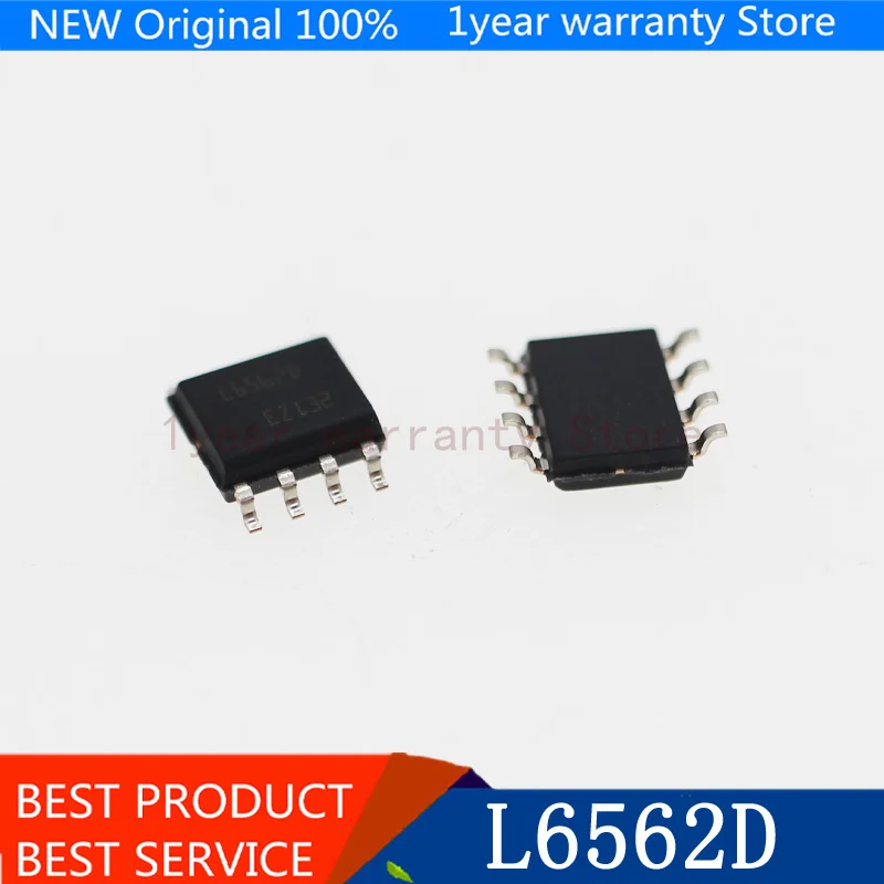 

{ New original } 10PCS L6562D SOP8 L6562 SOP SMD L6562DTR SOP-8