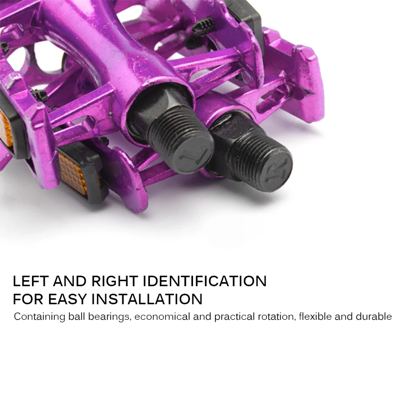 

Bicycle Pedals Mountain Road Durable Ultra-Light Nylon Rust-Proof Fiber Road Bike Bearing Pedals Aluminum Alloy Bicycle Pedals