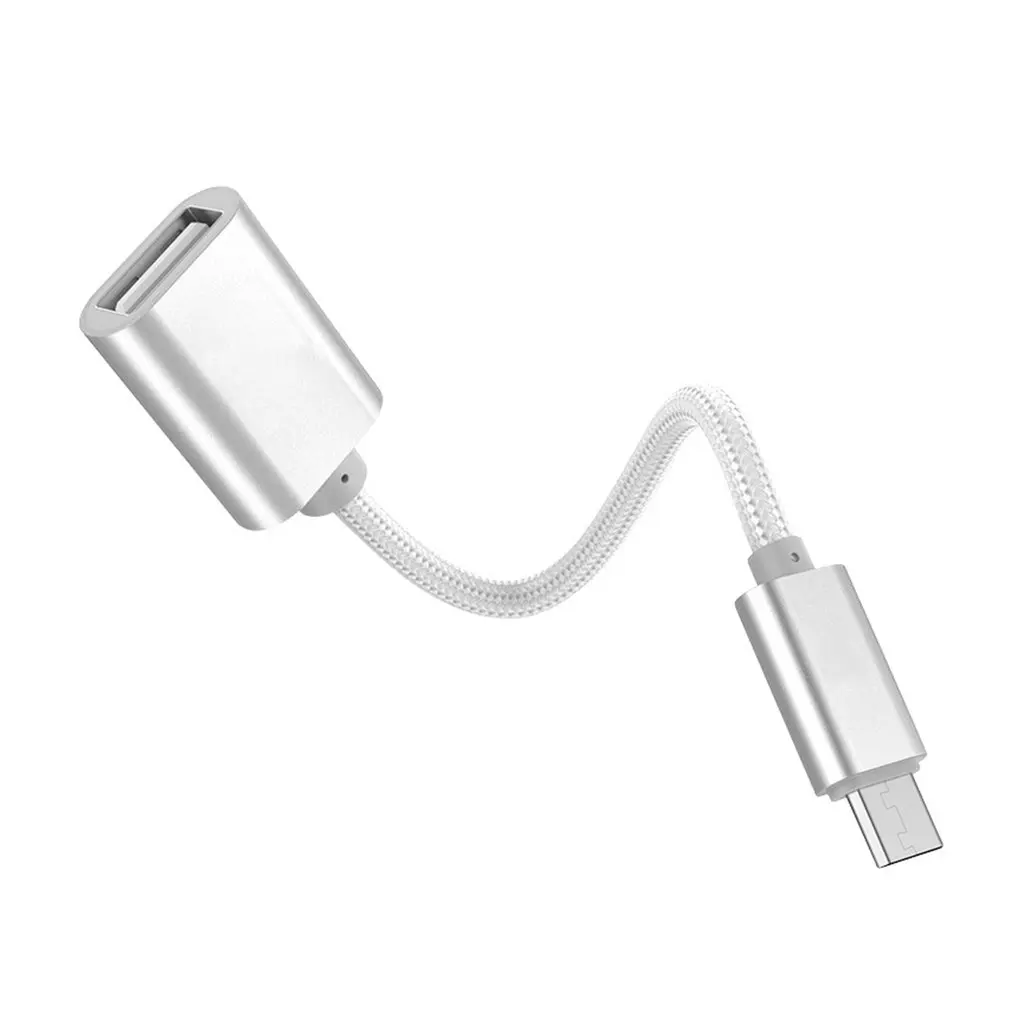 Портативный микро usb Type c OTG Кабель адаптер кабель для синхронизации данных ПК