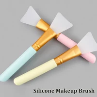 1pcs women facial mask brush makeup tools beauty makeup blender foundation soft silicone brushes skin care tools maquillaje