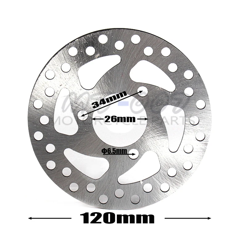 

E-Scooter Rear Disc Brake 120mm Rotors 2 Stroke Mini Gas Go Kart ATV Dirt Bike
