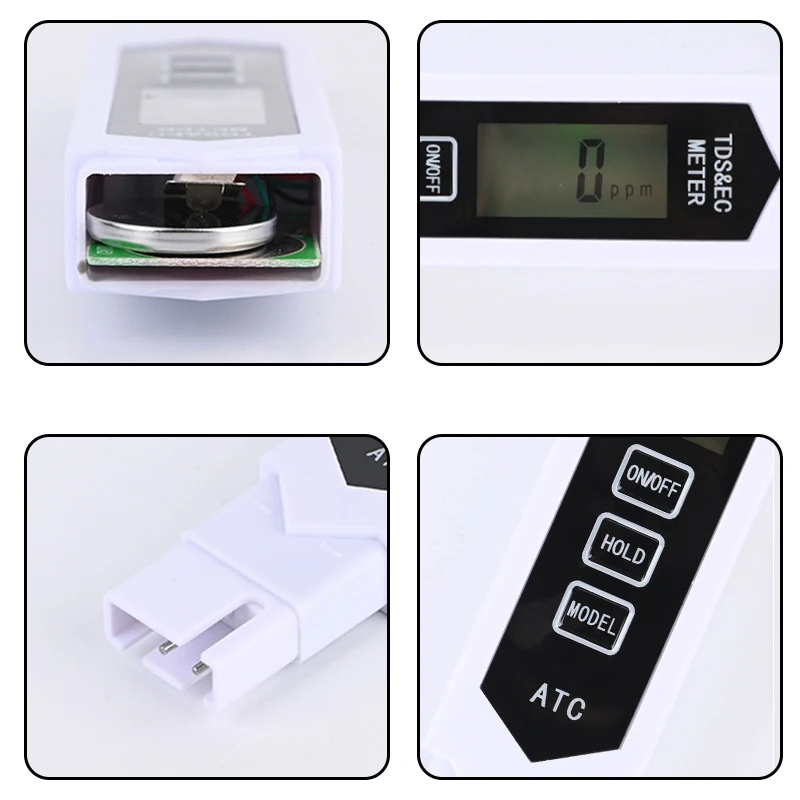 Junejour Portable LCD Digital PH Meter 0.01 + TDS EC Tester Pen Water PPM Filter Hydroponic for Aquarium Pool Wine | Инструменты