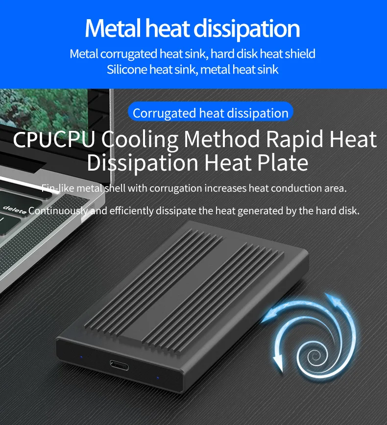 Двойной твердотельный дисковый массив NGFF M.2 чехол ssd с функцией RAID корпус SSD Тип C дисковый массив коробка 2 отсека для резервного копирования данных
