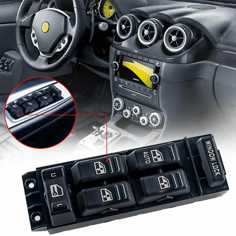 

Новый Электрический переключатель стеклоподъемника для Chevrolet Tahoe Yukon Suburban 2000-2002 15062650 15720127