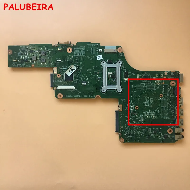 Материнская плата для ноутбука marshbeira 1310A2491321 SPS V000275070 Toshiba Satellite C850D C855D L850D L855D Intel HM77