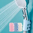 Держатель для душевой лейки на присоске многоразовый прочный съемный силиконовый ручной инструмент для душа для ванной настенная стойка
