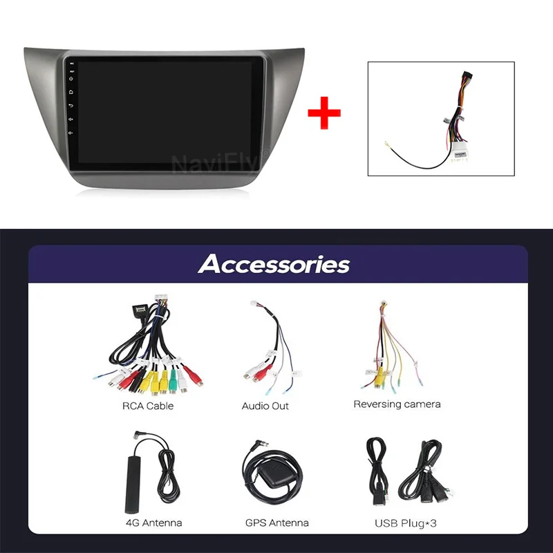 

Mekede 7862 QLED Screen 1280*720 6GB+128GB Android 10 Car Radio Multimedia Player For Mitsubishi Lancer 9 CS 2000 - 2010