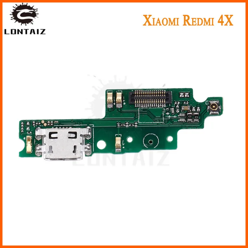 Copy Для Xiaomi Redmi 4X Micro USB плата разъем порт зарядки док-разъем микрофон с гибким кабелем плата - Цвет: Copy