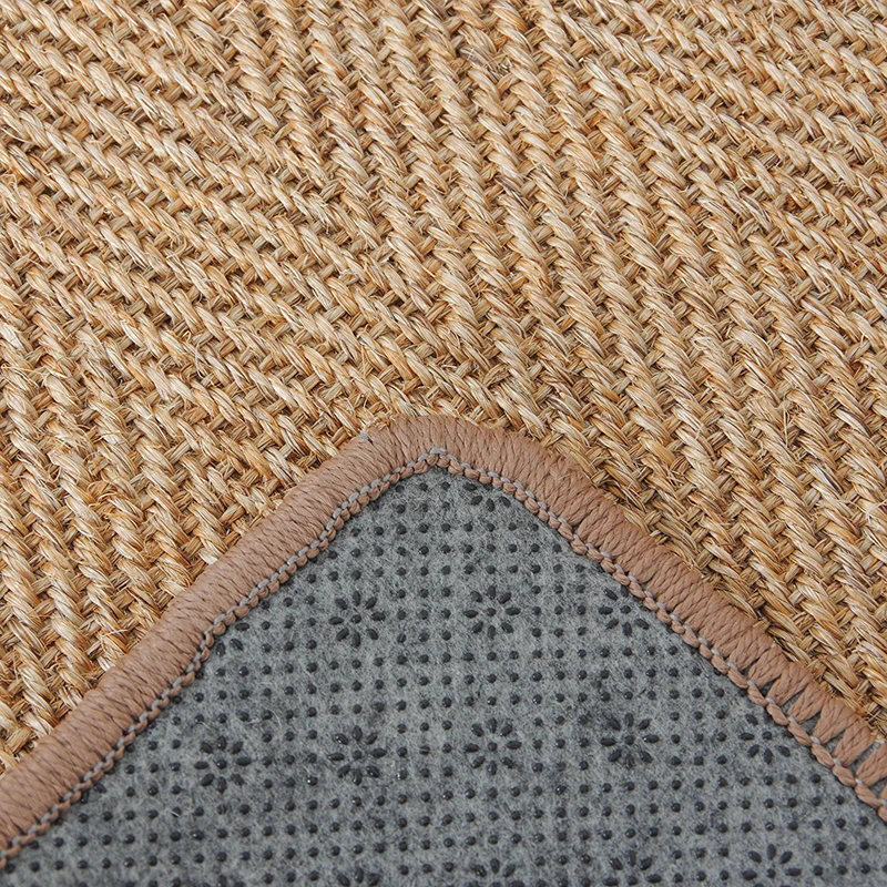 Сизальских канатов ковер гостиная Чай стол татами коврик под дверь спальни