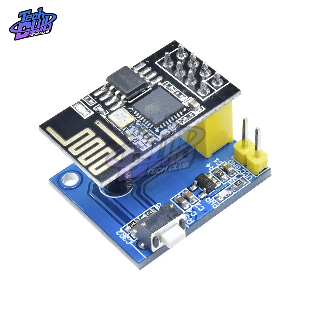 Релейный модуль ESP8266 ESP-01/01S 5V Wi-Fi умный дом дистанционное управление