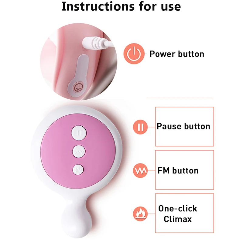 Беспроводные Беспроводной Вибратор Секс игрушки для женского мастурбирования USB