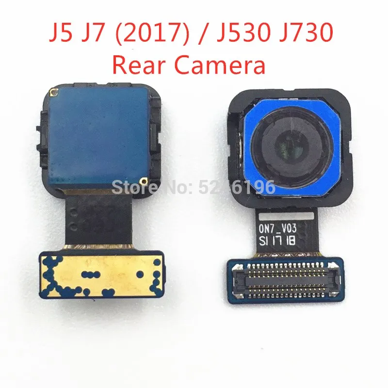 Для samsung Galaxy J5 J7()/J530 J730 задняя большая Основная камера Фронтальная камера Модуль гибкий кабель, сменные детали