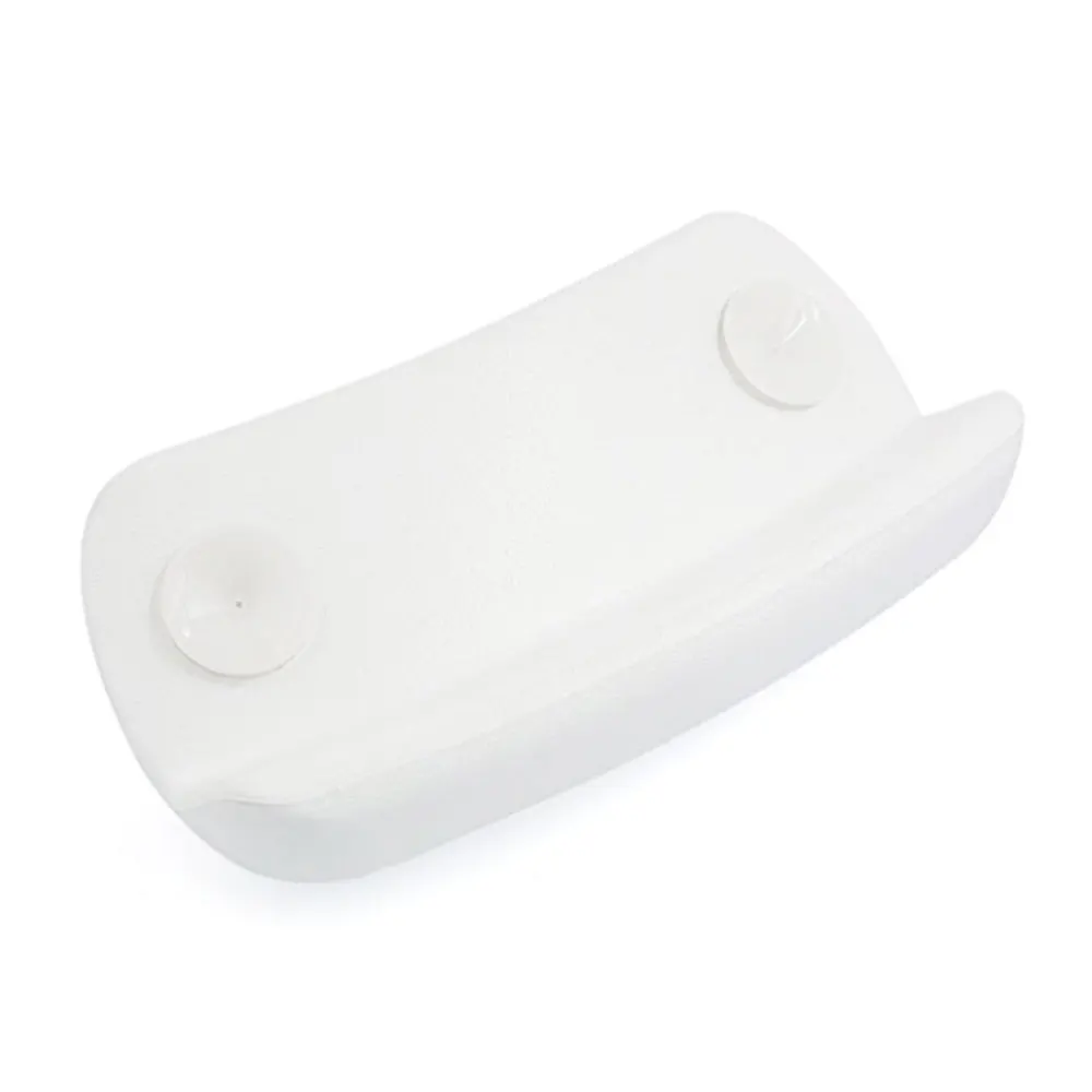

1pc PU Material Waterproof and Durable Bathtub Pillow for Family and Home Use(White)