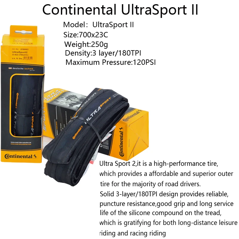 Continental Ultra Sport 2 & Grand Race 700 23C 25C 28C дорожные шины складные велосипедные