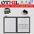 Аккумулятор для телефона OTMIL 4000 мАч BT61 (версия L) для Meizu M3 Note L681H L681, версия L, аккумулятор для телефона
