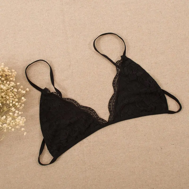 Сексуальные кружевные женские бюстгальтеры нижнее белье короткий топ