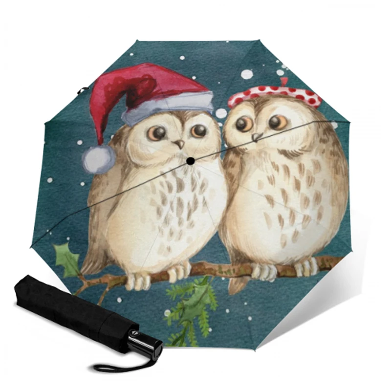 Зонт складной с 8 ребрами для мужчин и женщин ветрозащитный зонтик от солнца