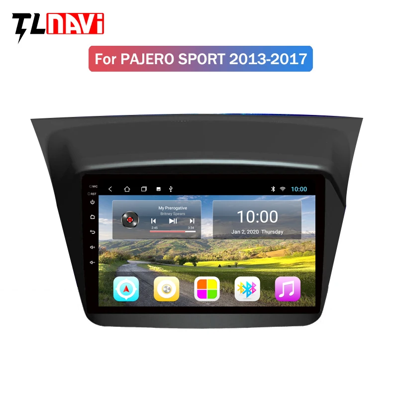 2G ОЗУ 9 дюймов Android 10 автомобильный dvd gps навигатор для Mitsubishi Pajero sport 2013 2017