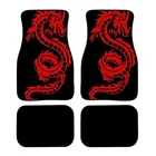 Aimaao дракон красный передний и задний ковер автомобиль грузовик SUV коврики для Mazda 3 Bk 6 Hyundai Ix35 Fit I30 Audi A4 A5 Toyota VW