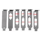 Низкопрофильный кронштейн-адаптер HDMI DVI DP VGA перегородка для набора графических видеокарт половинной высоты