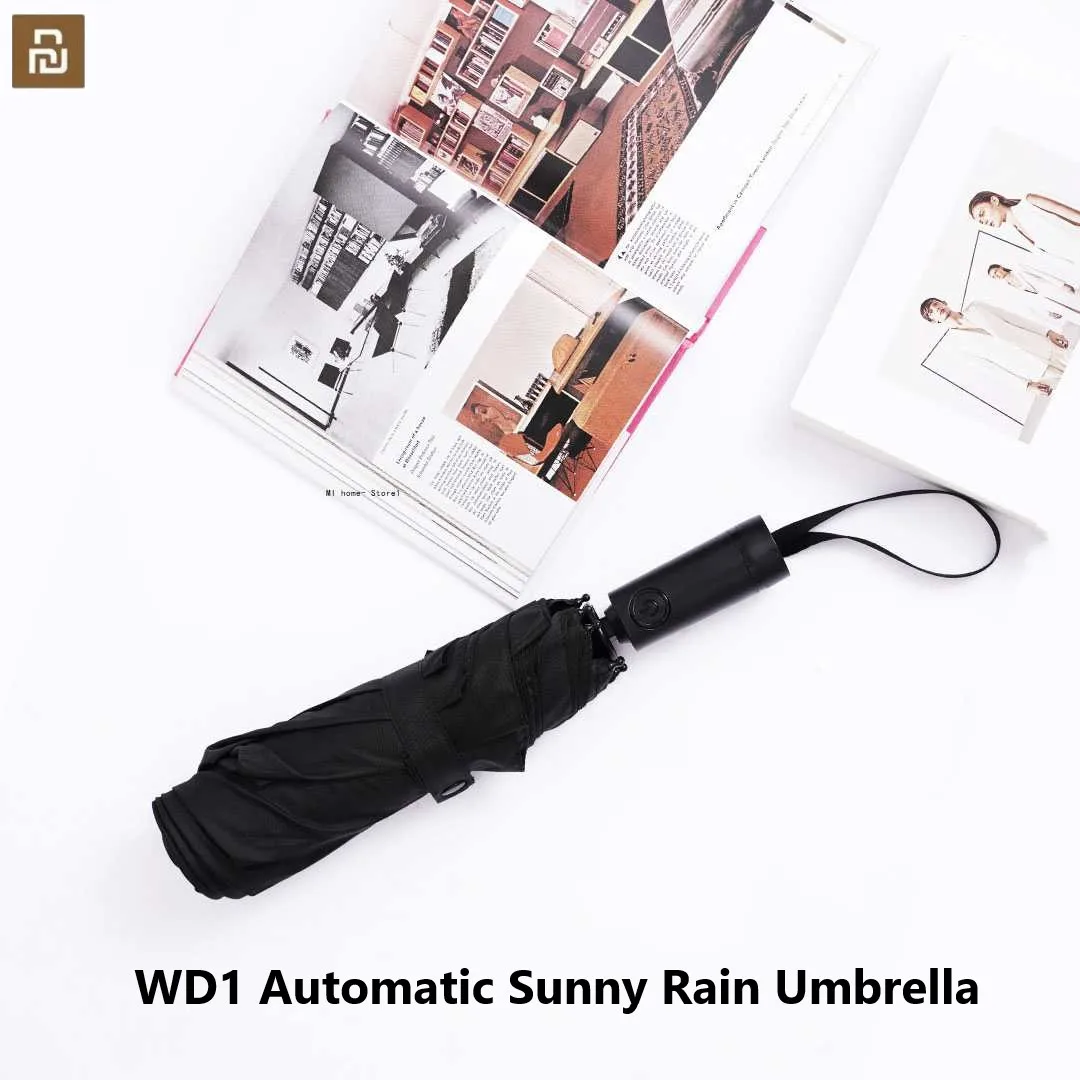 

Автоматический зонт Mijia Sunny складной солнцезащитный непродуваемый УФ-зонт для пляжа большой портативный мужской и женский зонт
