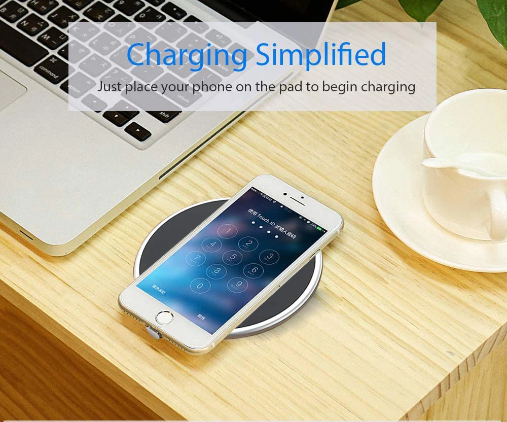 10w fast waterproof wireless charging pad furniture embedded restaurant table wireless phone charger free global shipping