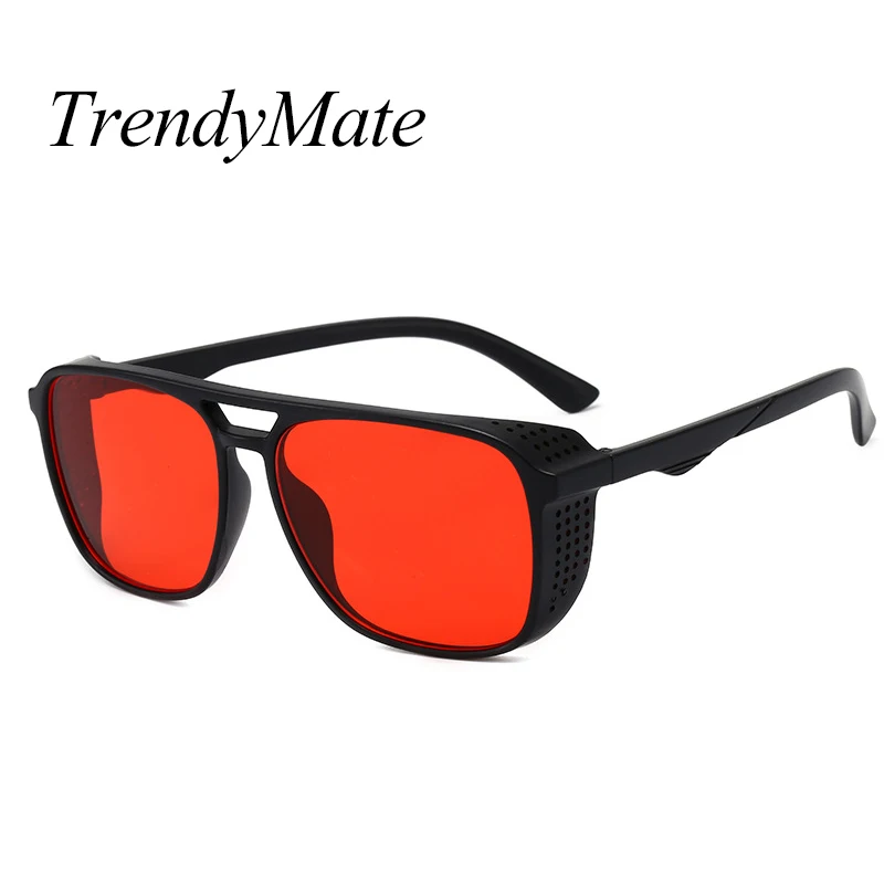 2020 винтажные мужские Солнцезащитные очки женские Ретро панковские стильные