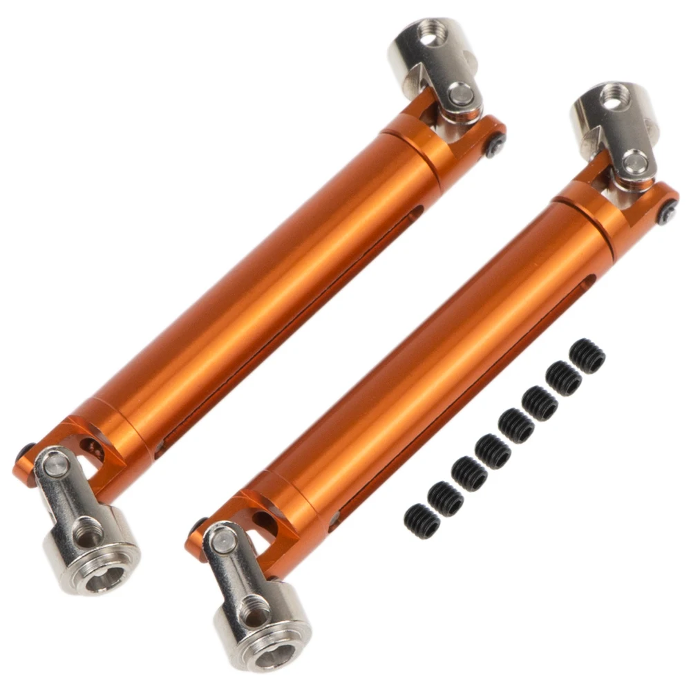 

2pcs SCX0016 Universal Drive Shaft Dogbone Centre Driving Shaft For Rc Car 1/10 Axial Scx10 Hop-Up Parts 4WD Spare Parts