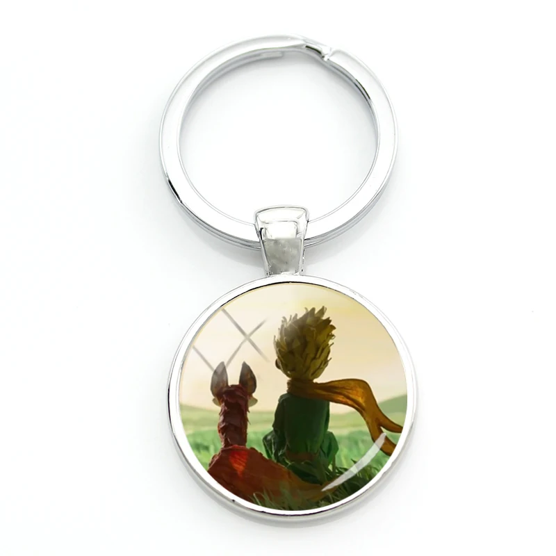 2020 новый брелок Prince Fox сказочный стеклянный купол на металлическая круглая сумка