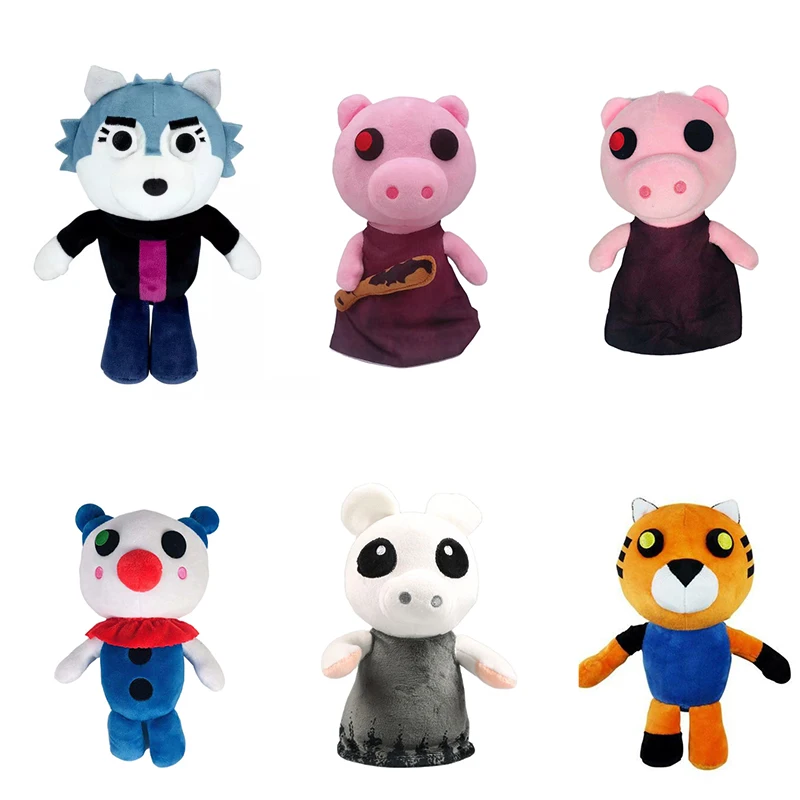 Свинья ивовая Серия 2 плюшевая игрушка мягкое животное свинья роблокс кукла