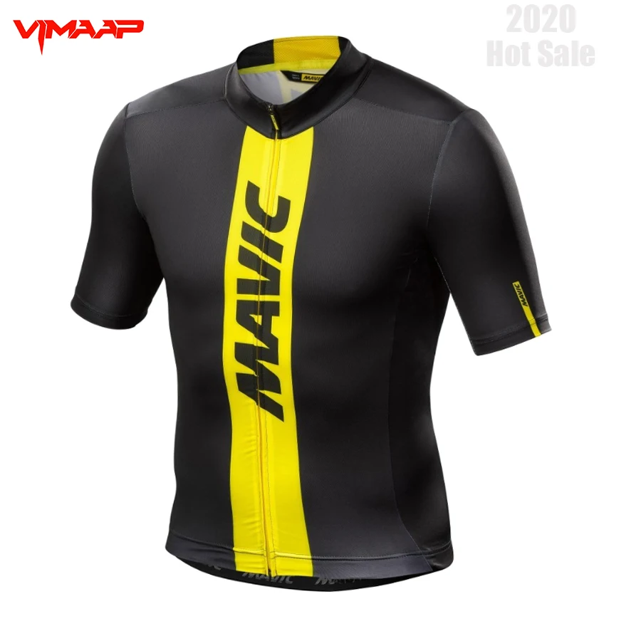 2021 MAVIC мужские велосипедные Джерси с коротким рукавом рубашки MTB Одежда для