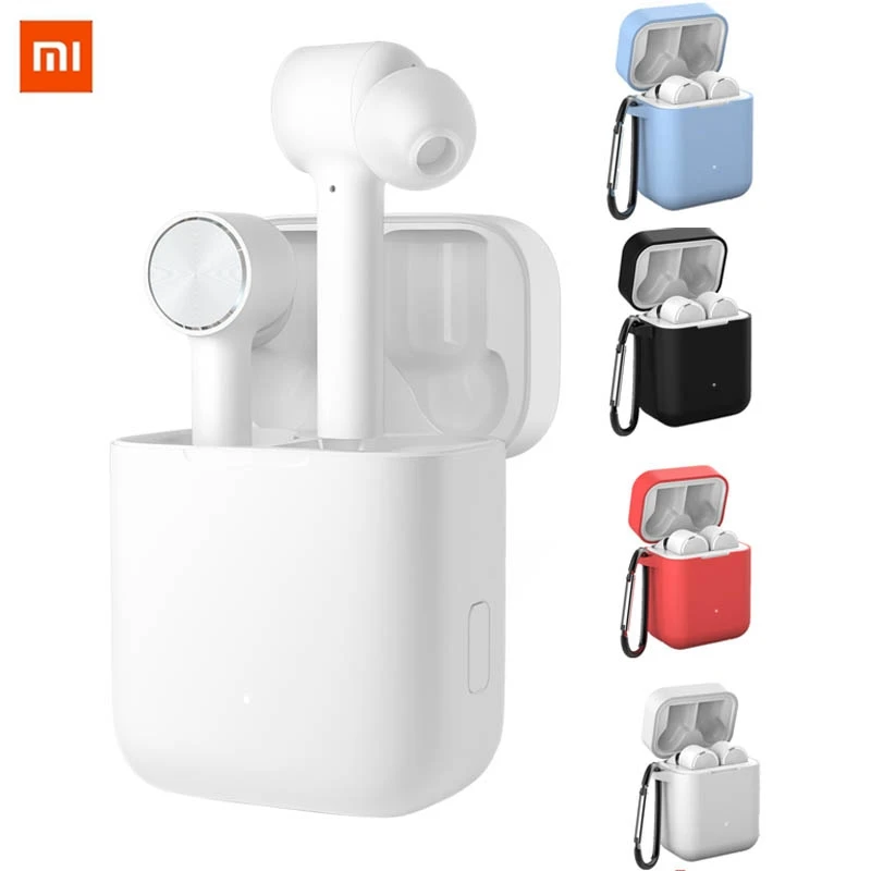 XIAOMI оригинальные наушники Air TWS bluetooth настоящие Беспроводные спортивные стереонаушники ANC переключатель ENC автоматическое управление паузой
