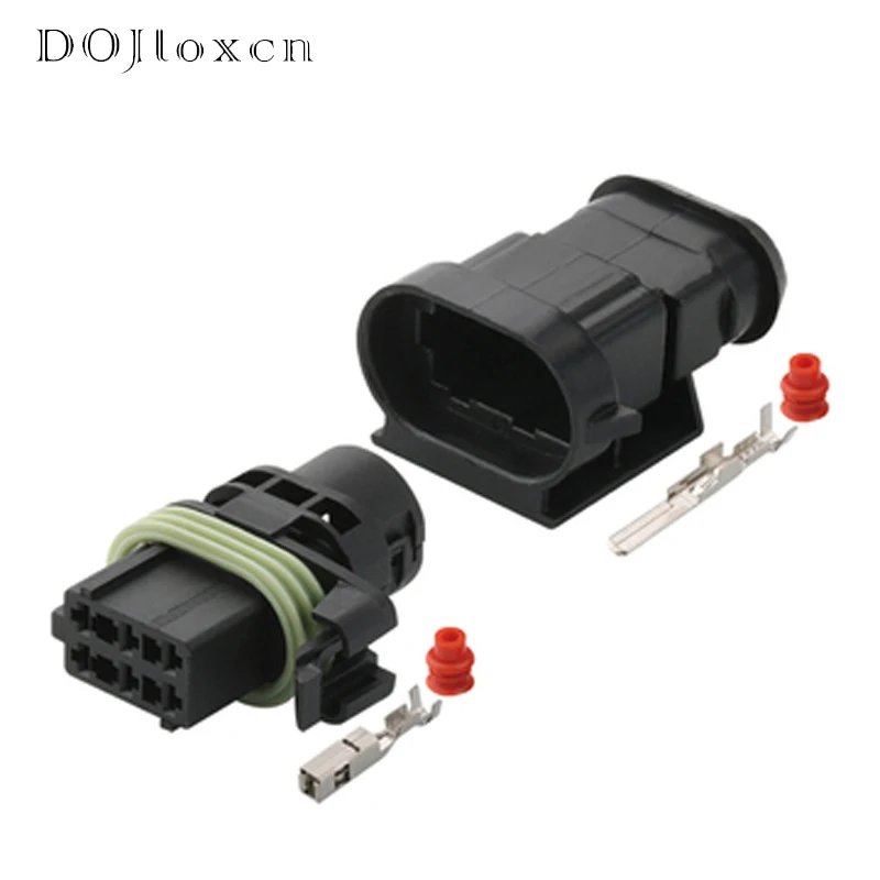 

1/5/10/20/50/Sets 6 Pin Car Electrical Plug Connector 3 MM Male Female Housing Socket Waterproof Harness Plugs DJ7068B-3-11 21