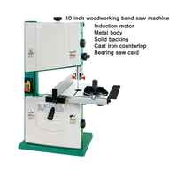 10 inch band saw machine jig saw garter saw joinery band saw machine pure copper winding induction motor low noise operation
