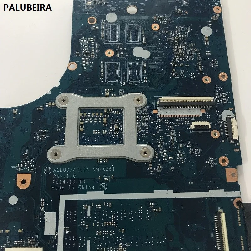 PALUBEIRA материнская плата для ноутбука lenovo G50-80 материнская плата NM-A361 с графическим чипом DDR3 полностью протестирована