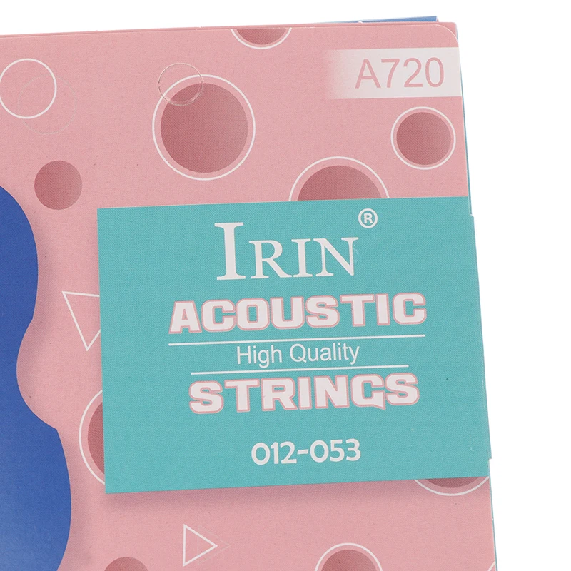 

1 set Metal Acoustic Folk Guitar Strings A720 High Sound Quality Guitar Strings