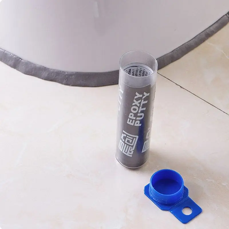 

Plumbing Moldable Epoxy Putty Pipe Sealant Tile Fix Silicone Mud Water Pipe Repair Glue W3JA
