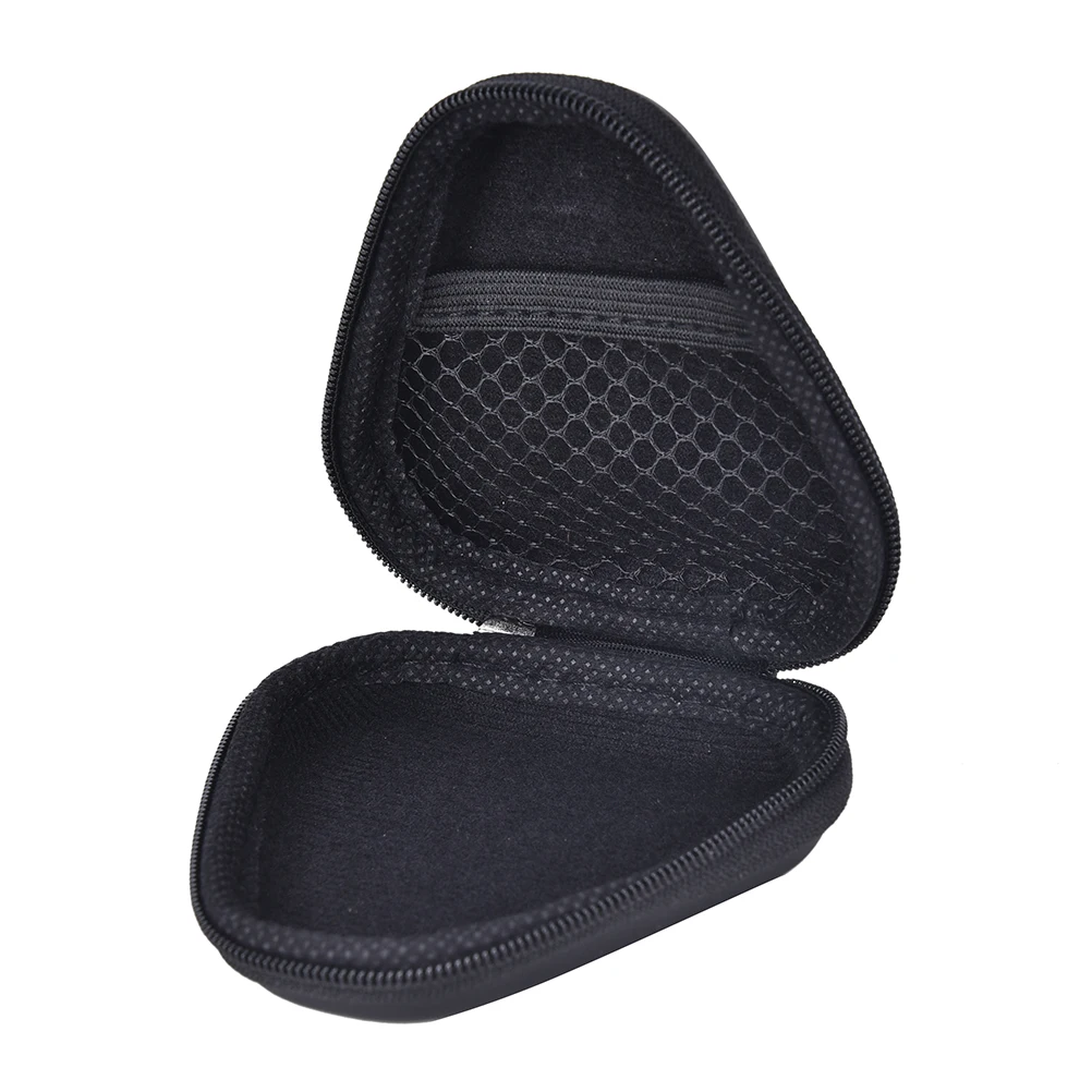 1PC Zipper Triangle Shape Headphones Box Trinketry Storage Carrying Pouch Bag Earphone Earbuds Hard Case Coin Purse | Багаж и сумки