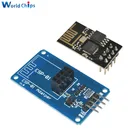 Модуль беспроводного адаптера ESP8266 ESP-01, ESP01, 3,3 В, 5 В, Разъем адаптеры PCB, совместим с Arduino