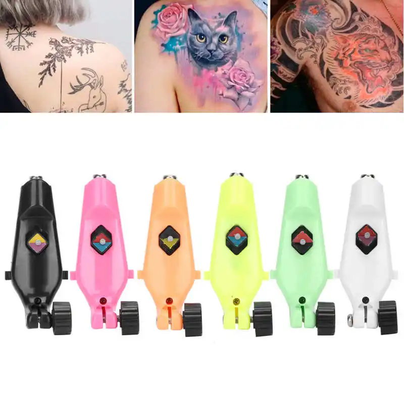 

NEW Rotary Tattoo Machine RCA Interface Liner Shader Tattoo Machine for Beginner Permanent Make Up Tattoo Supplies