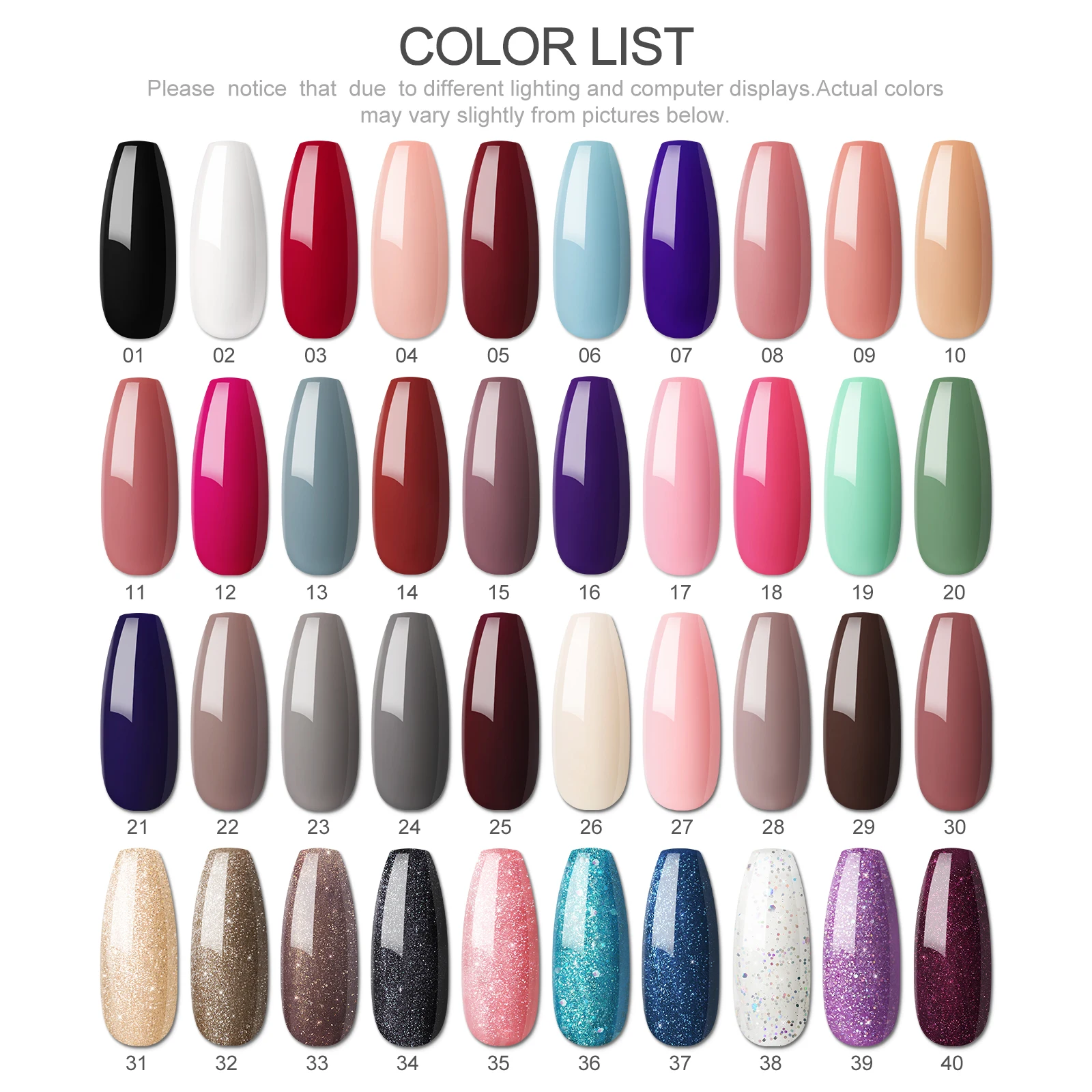 Набор для маникюра COSCELIA с УФ-лампой и гель-лаком | Красота здоровье