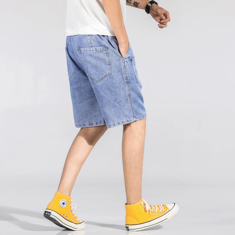 Baggy Jeans 7XL Plus Size Denim Jeans Mens Shorts Jeans High Quality Casual Pants Denim Trousers Fashion Male 2021 New Summer